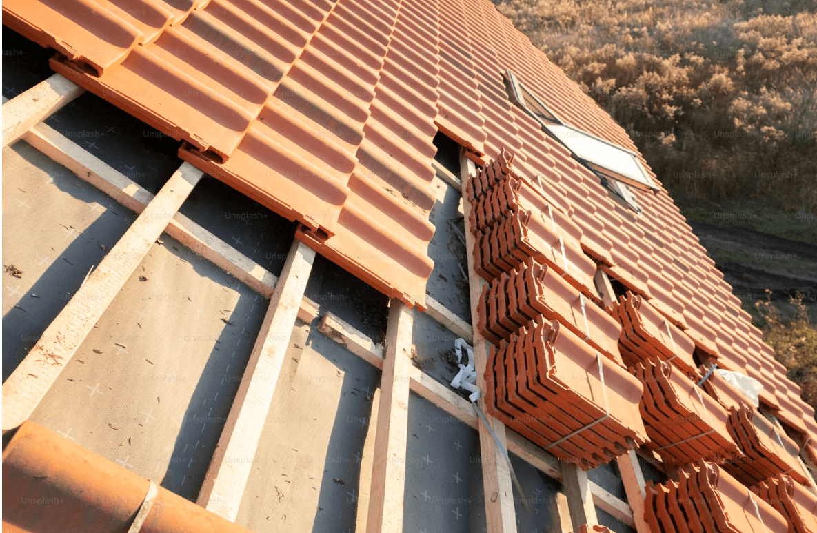 Flat roof system
